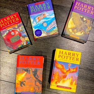 Harry Potter Books 1-5